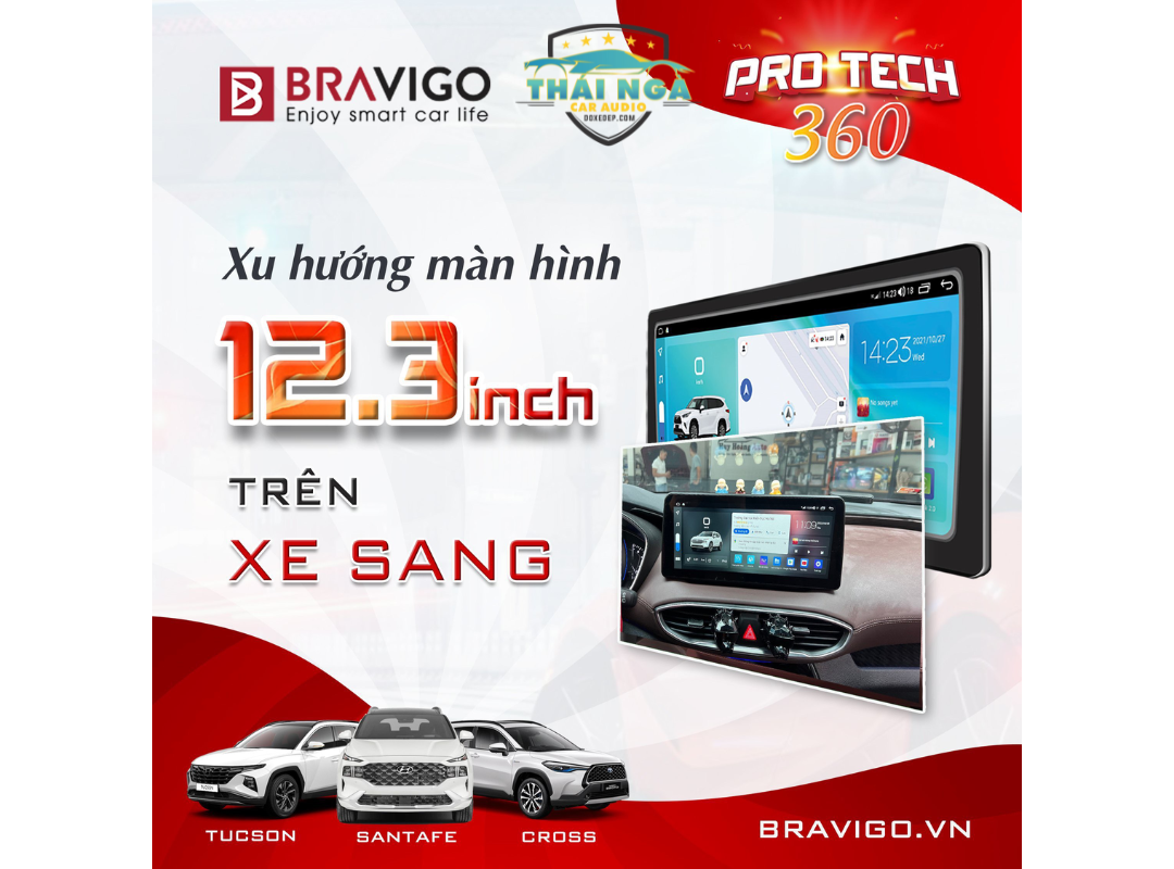 MÀN HÌNH BRAVIGO PRO TECH 360 (6GB/128GB)