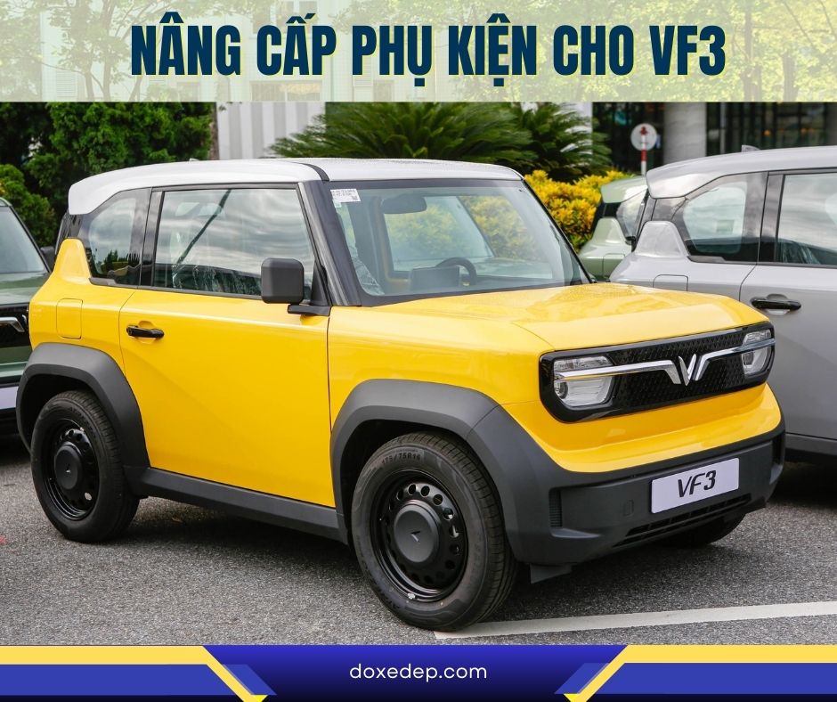 Bật mí top các phụ kiện đồ chơi xe Vinfast VF3 đang quan tâm nhất hiện nay