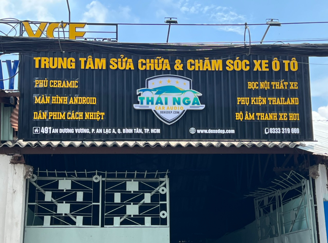 12-51 địa chỉ cung cấp phụ kiện ô tô uy tín là CAR AUDIO THÁI NGÀ