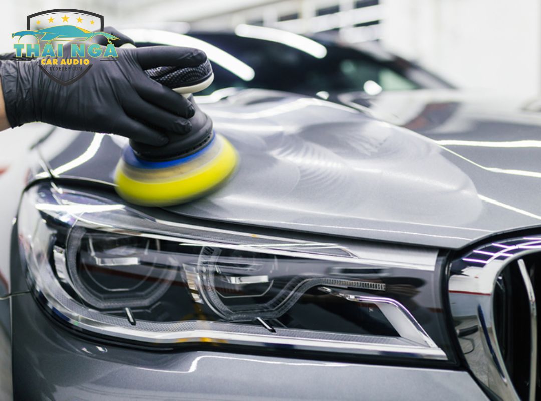 821 Đánh bóng toàn xe ô tô - Hiệu chỉnh vết xước sơn xe cực đỉnh