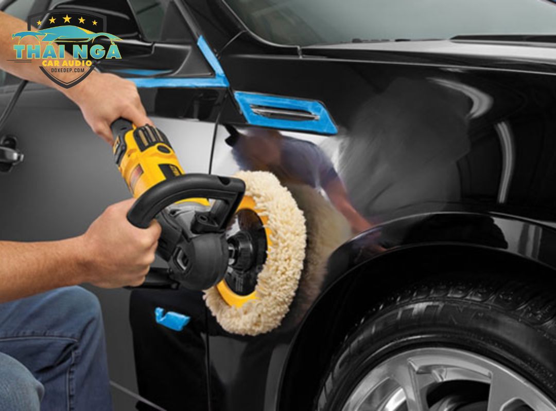 831 Đánh bóng toàn xe ô tô - Hiệu chỉnh vết xước sơn xe cực đỉnh
