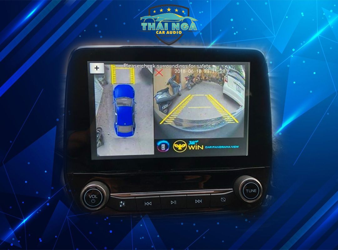 CAMERA 360 ĐỘ CHO XE FORD ECOSPORT