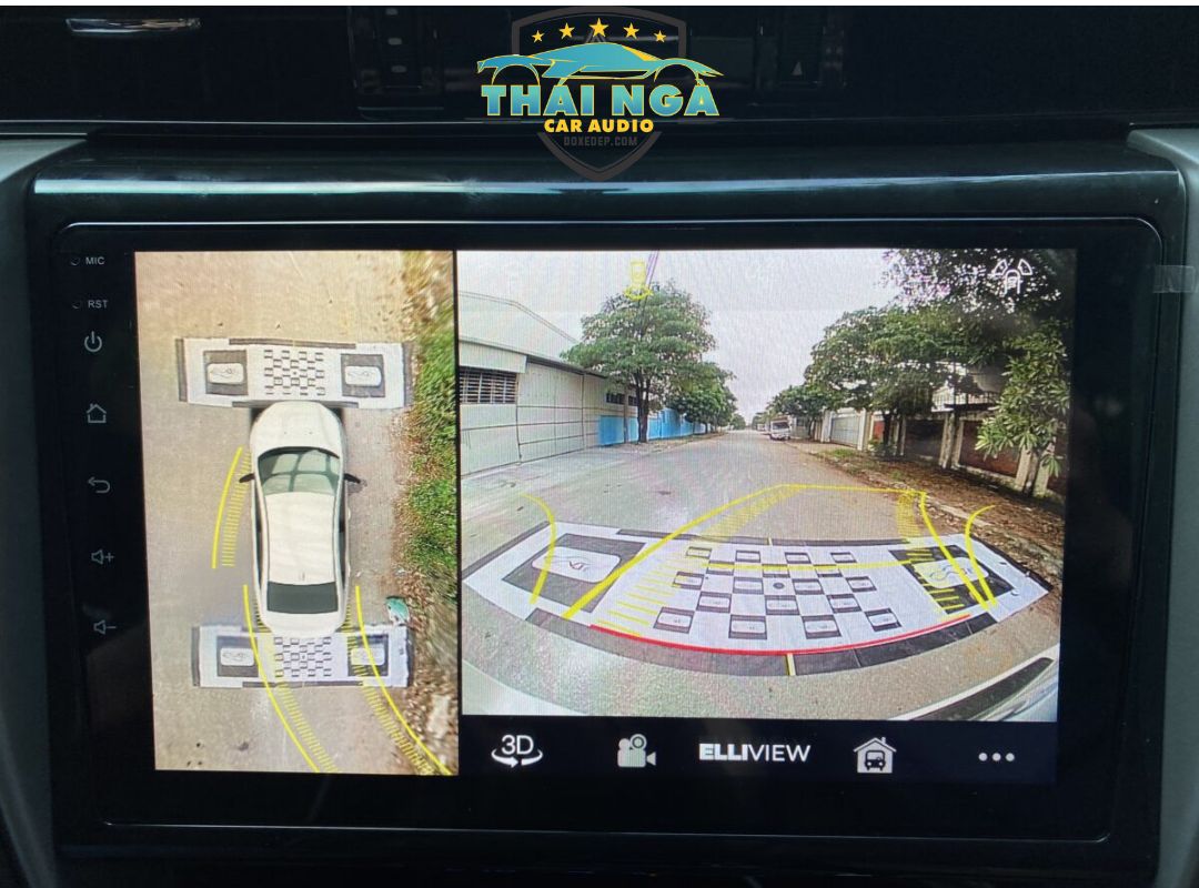 CAMERA 360 ĐỘ CHO XE TOYOTA FORTUNER