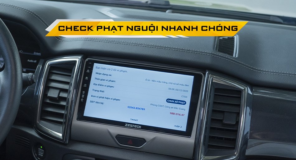 Màn hình android Zestech 360 Bản Base 2022 - Mạnh Quân Auto