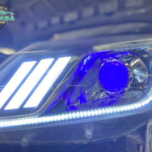 CHEVROLET COLORADO ĐỘ BI LED ZESTECH MẮT QUỶ KÈM MÍ LED