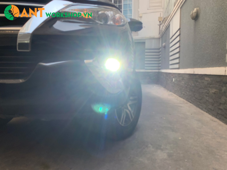 den-gam-41 Lắp đèn gầm tại nhà, test đèn gầm