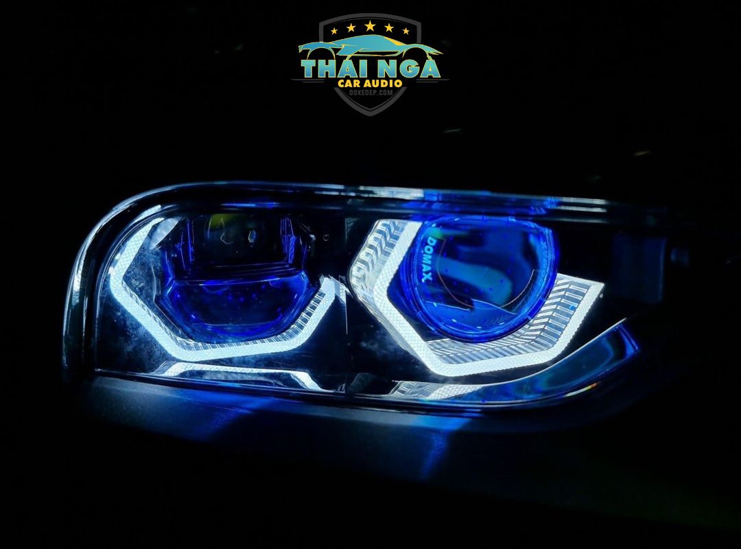 ĐỘ ĐÈN XE KIA SOLUTO