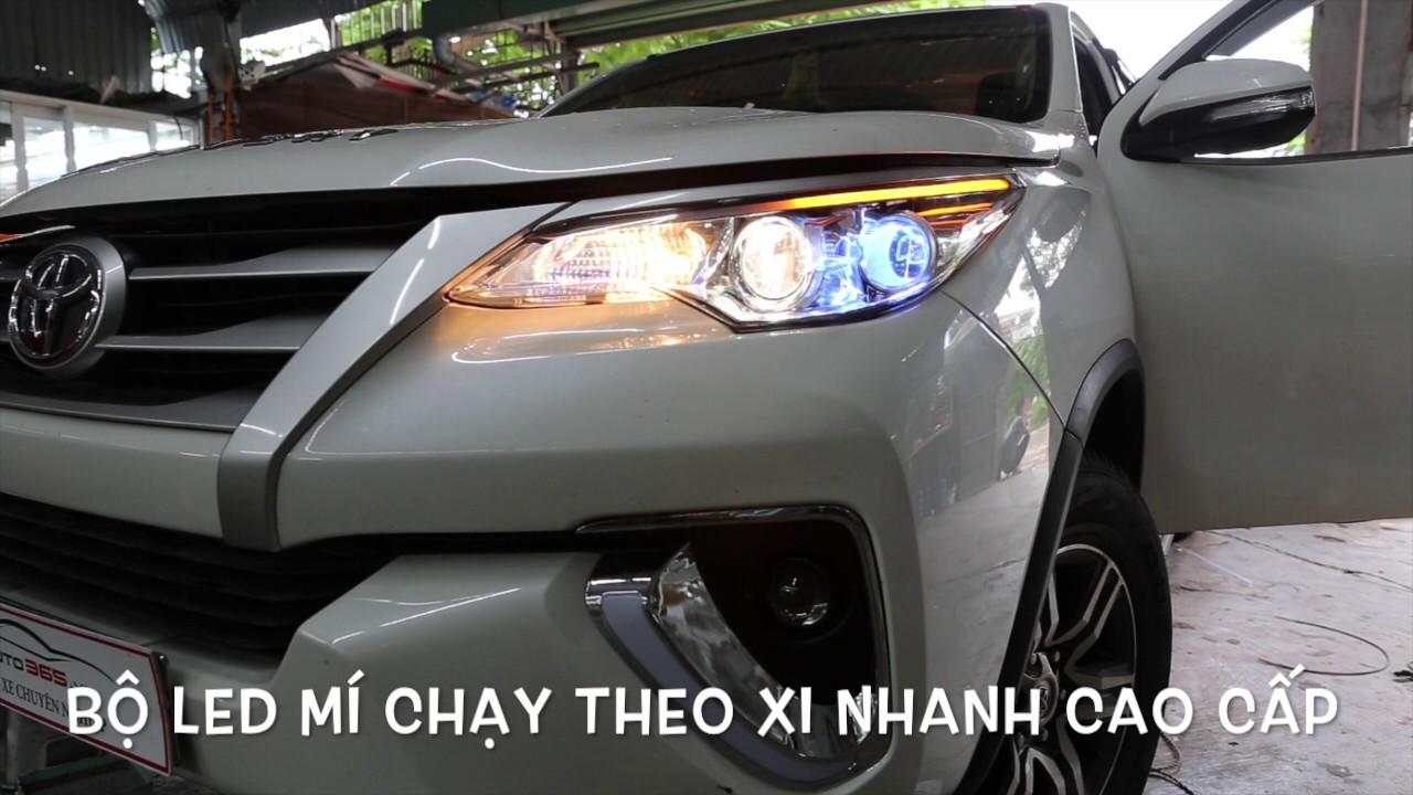 Độ đèn led Toyota Fortuner Độ đèn led Toyota Fortuner