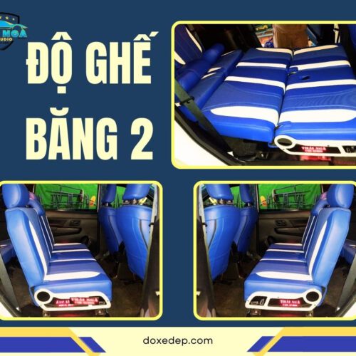 ĐỘ GHẾ BĂNG 2 THÀNH GIƯỜNG CHO XE ERTIGA: TIỆN LỢI VÀ THOẢI MÁI