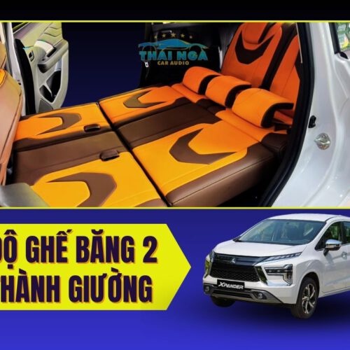 ĐỘ GHẾ BĂNG 2 THÀNH GIƯỜNG CHO XE XPANDER