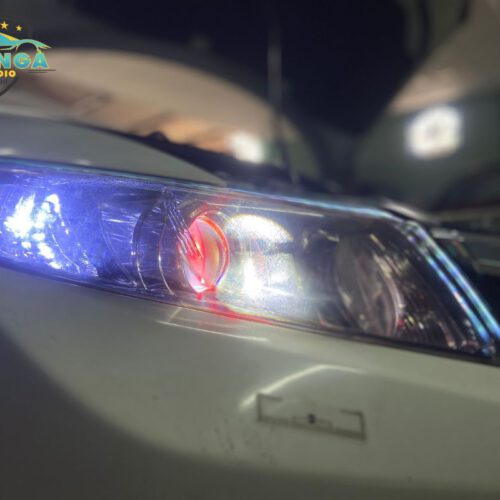 Độ bi led mắt quỷ cho xe Honda Civic 2012 cực chất