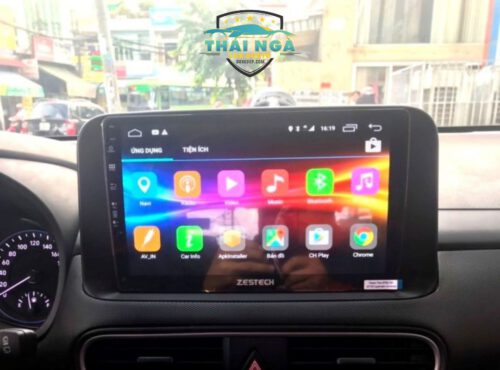 LẮP MÀN HÌNH ANDROID XE HYUNDAI KONA