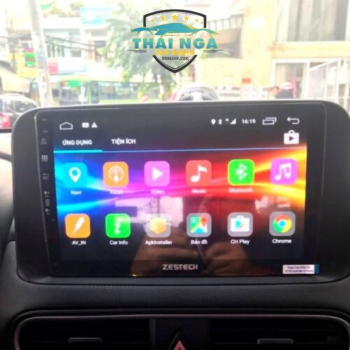 LẮP MÀN HÌNH ANDROID XE HYUNDAI KONA