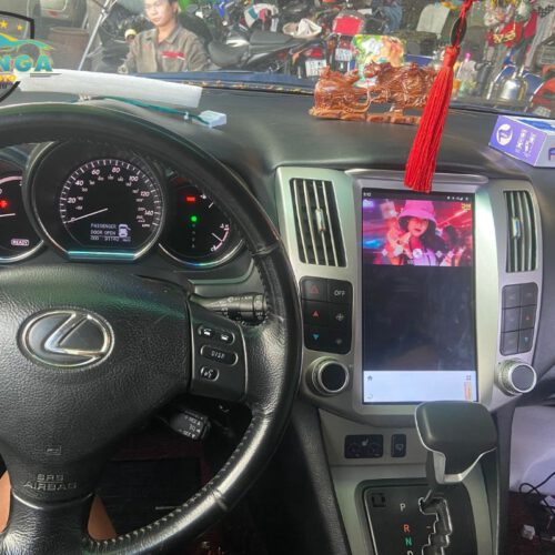 Lắp màn hình Android Tesla cho xe Lexus RX450H
