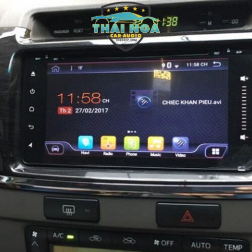 MÀN HÌNH ANDROID CHÍNH HÃNG CHO XE TOYOTA FORTUNER