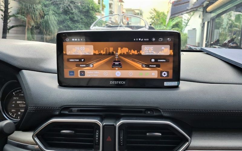 Lắp đặt màn hình android Mazda - Zestech Việt Nam