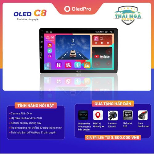 MÀN HÌNH ANDROID OLED C8 NEW
