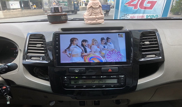 Màn hình Android xe Toyota Fortuner giá rẻ Màn hình Android xe Toyota Fortuner giá rẻ