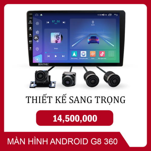 MÀN HÌNH BISONIC G8 360 SANG TRỌNG