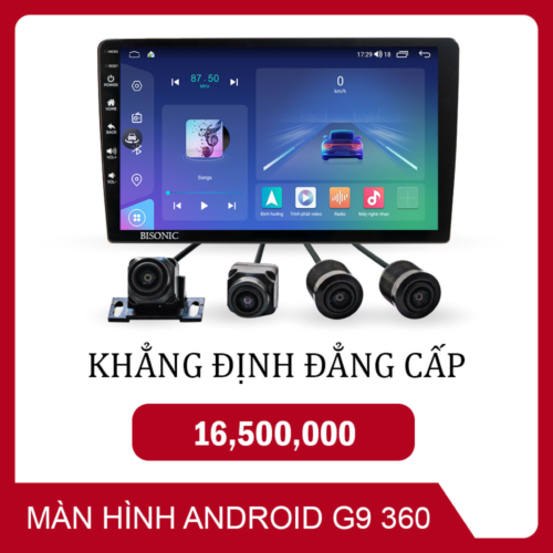 MÀN HÌNH BISONIC G9 360 ĐẲNG CẤP