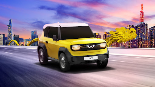 VinFast chinh phục đô thị với mẫu xe điện mới - VF3