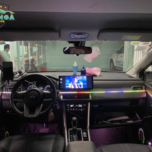 Độ Led nội thất Xpander 2023 23 chi tiết 64 triệu màu