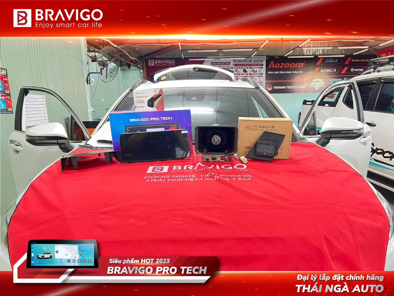 MÀN HÌNH BRAVIGO PRO TECH (6GB/128GB)